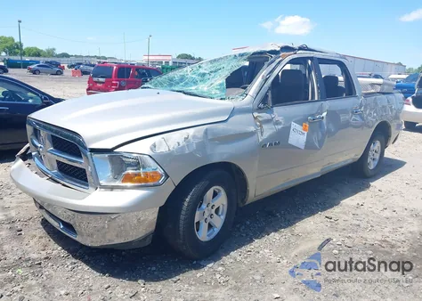 2009 Dodge Ram 1500 Slt/Sport/Trx из США, поврежденный, VIN 1D3HB13P99J523611